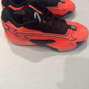 Jordan Athletic Shoes in Black and Red